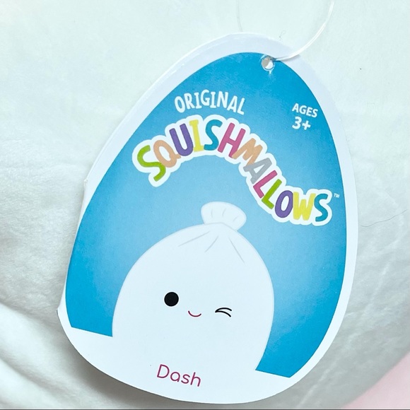 Dash the Dumpling Squishmallow 8” Dash Food Squad - Picture 2 of 4